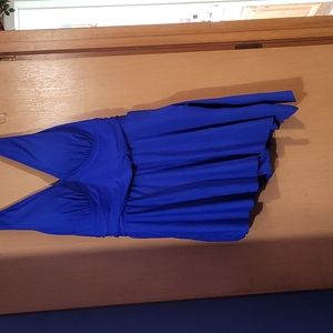 Blue torrid one piece swimsuit
